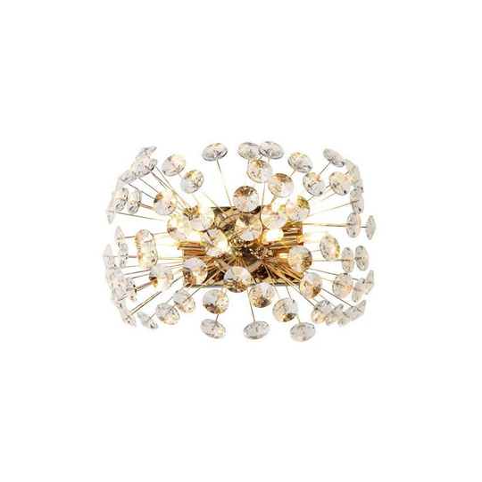 Luminosa Wall Light 4 Light G9 French Gold, Crystal