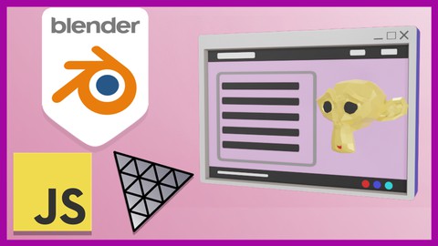 Creating a webpage using Blender and Three. js