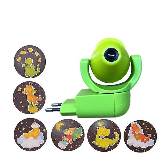 Star Moon Animal Projector LED Projector EU Plug Baby Decoration,Lights for Bedroom, Night Light LED Ocean Wave Movable Lighting Modes with Remote