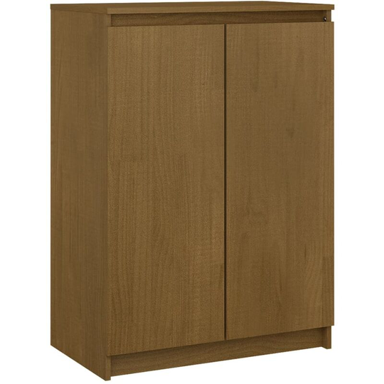 Sideboard Honey Brown 60x36x84 cm Solid Pinewood Vidaxl Brown