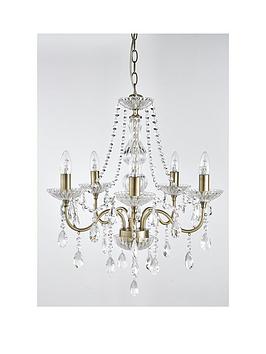 Luxe Collection Alessandra 5-Light Pendant Chandelier