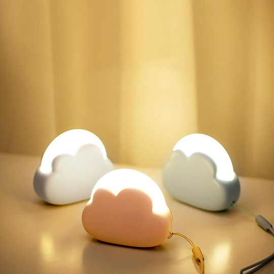 Aougo - Kids Night Lights [3 Pack] Baby Girl Boys, Portable Nursing Night Light, Rechargeable Bedside Lamp, 4 Intensities, Camping Lighting, Newborn