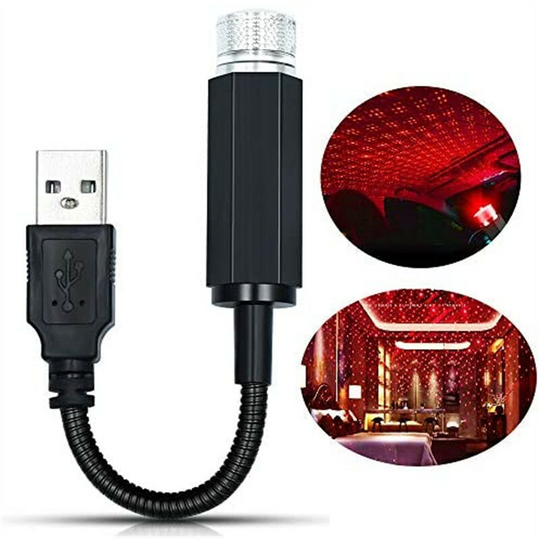 Kartokner - usb Star Projector Light, led Star Night Lights, Romantic Rooftop Star Projector, led Ceiling Spotlight, Party Light,Plug & Play,Pack of
