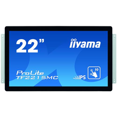 iiyama ProLite TF2215MC-B2 touch screen monitor 54.6 cm (21.5") 1920 x 1080 pixels Black Multi-touch Multi-user
