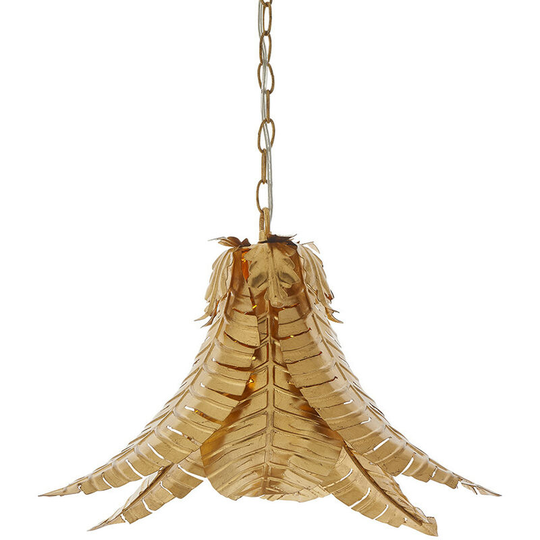 Merano Lighting - Merano Anzio Pendant Ceiling Light Distressed Gold Finish