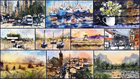 Watercolor Essentials: Tone and Values Made Simple