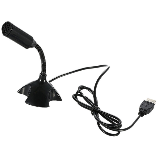 Asupermall - usb Desktop Microphone 360¡ã Adjustable Microphone Support Voice Chatting Recording Mic for pc Mac with a usb port