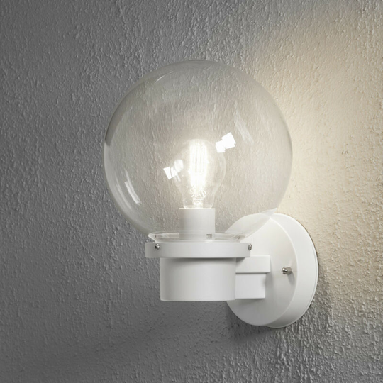 Konstsmide Lighting - Konstsmide Nemi Outdoor Basic Up Light Sensor White, IP44
