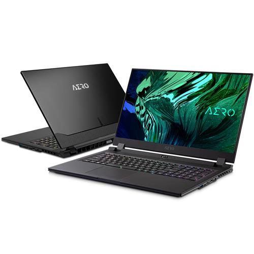 Gigabyte AERO 17 HDR XD-73UK544SP i7-11800H Notebook 43.9 cm (17.3") 4K Ultra HD Intel Core i7 32 GB DDR4-SDRAM 1000 GB SSD NVIDIA GeForce RTX 3070 Wi-Fi 6 (802.11ax) Windows 10 Pro Black