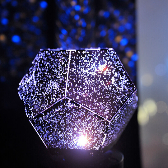 Star Projector Lamp Bluetooth Rotating Remote Control Version Clear White Yellow Light Blue