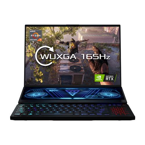 ASUS ROG Zephyrus Duo 16 GX650RW-LS044W 6800H Notebook 40.6 cm (16") WUXGA AMD Ryzen 7 16 GB DDR5-SDRAM 2000 GB SSD NVIDIA GeForce RTX 3070 Ti Wi-Fi 6E (802.11ax) Windows 11 Home Black
