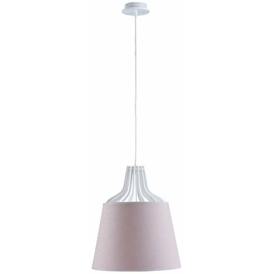 Keter Lea Dome Pendant Ceiling Light Pink, 38cm, 1x E27