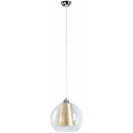 Keter Kula Dome Pendant Ceiling Light Gold, 30cm, 1x E27
