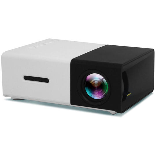 Benobby Kids - Mini Portable Projector for Mobile Devices Compatible with usb hdmi tf av 3.5mm Headphone Jack Jack Gift for Kids