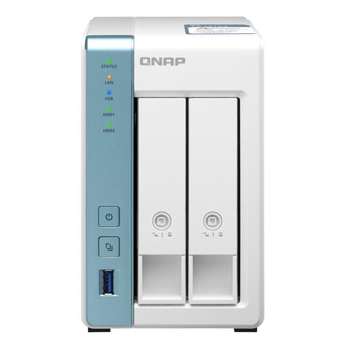 QNAP TS-231P3 NAS Tower Ethernet LAN Turquoise White Alpine AL-214