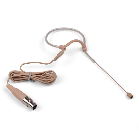 Asupermall - Lightweight Single Ear-Hook Condenser Microphone Mic 3-Pin xlr Plug for for Wireless Bodypack Transmitter,3-pin xlr - 3-pin xlr