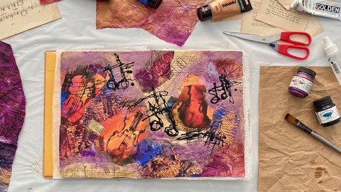 A Beginners Guide To Collage Painting - Triple Cello Design