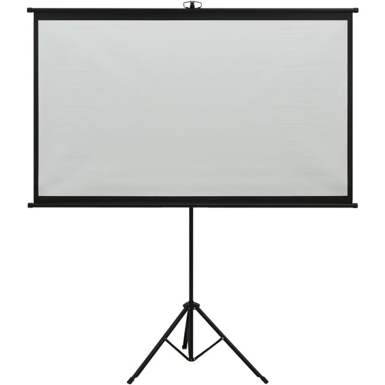 Projection Screen with Tripod 60' 16:9 Vidaxl White