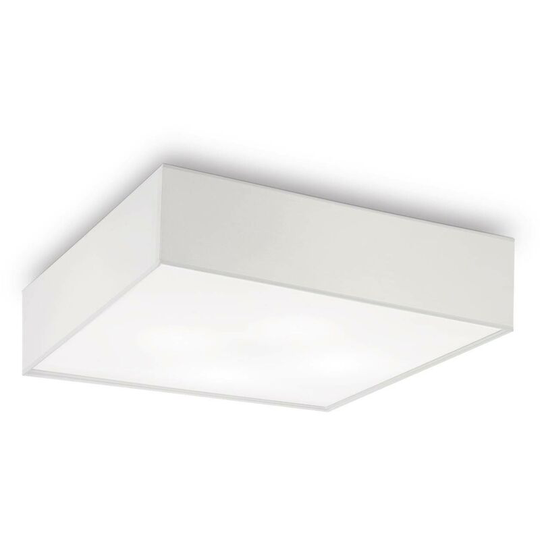 Ideal Lux Ritz - 4 Light Large Flush Ceiling Light White