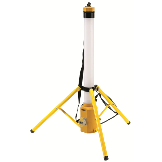 Draper 20W 110V SMD LED 3600 Work Light with Telescopic Tripod - 1,600 Lumens