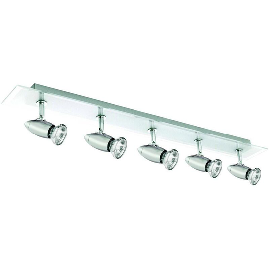 Searchlight Lighting - Searchlight Saturn - 5 Light Adjustable Ceiling Spotlight Bar Chrome, GU10