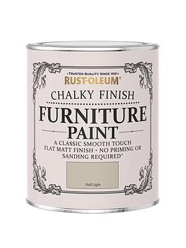 Rust-Oleum Chalky Finish 750 Ml Furniture Paint &Ndash; Half Light