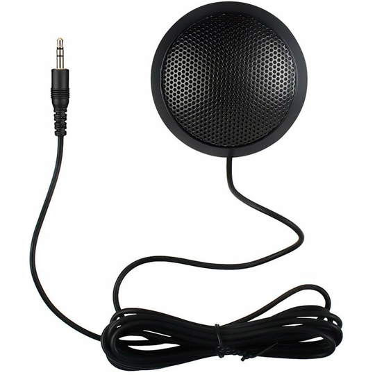 Bearsu - Conference Microphone 360° Omnidirectional Condenser Computer Pc Microphone For Laptop Notebook Mini Desktop Metal Wired Microphone Plug And