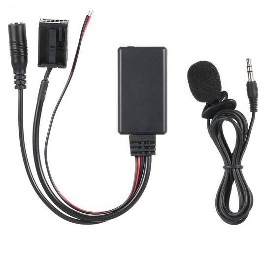 6000 bt 5.0 cd Device Aux Audio Adapter Microphone Handsfree Kit Replacement for Ford 6000CD (Black)
