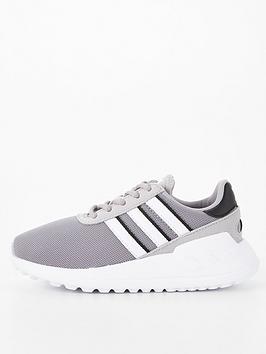 adidas Originals Kids LA Trainer Lite Shoe - Light Grey, Light Grey, Size 1