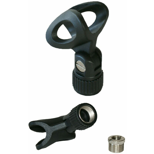 Standard Microphone Mic Holder Clip & Thread Adapter For SM57 Stand