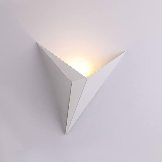Aougo - 3W led Indoor Wall Light Modern Creative Metal Wall Sconce 3000K Warm White Wall Sconce, for Living Room Bedroom Corridor Corridor Stair