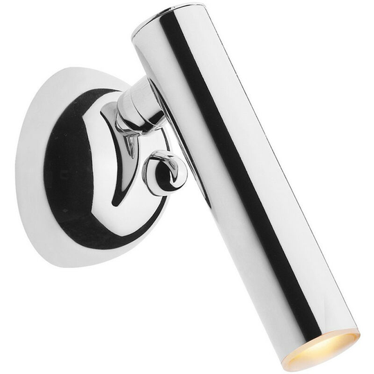 Zumaline Loya Reading Light, Chrome, 450lm, 3000K