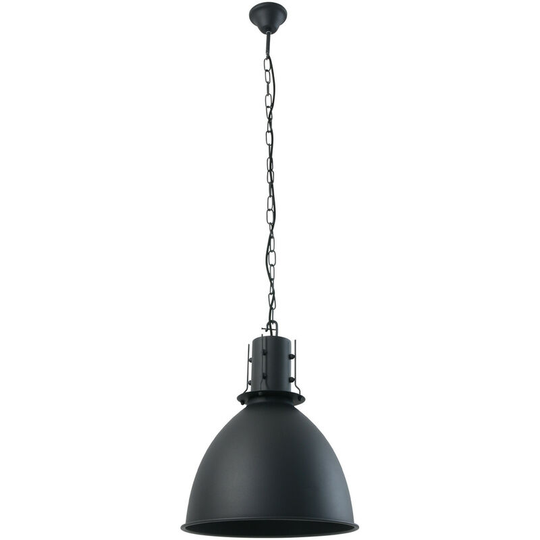 Sienna Aspen Dome Pendant Ceiling Lights Black Matt