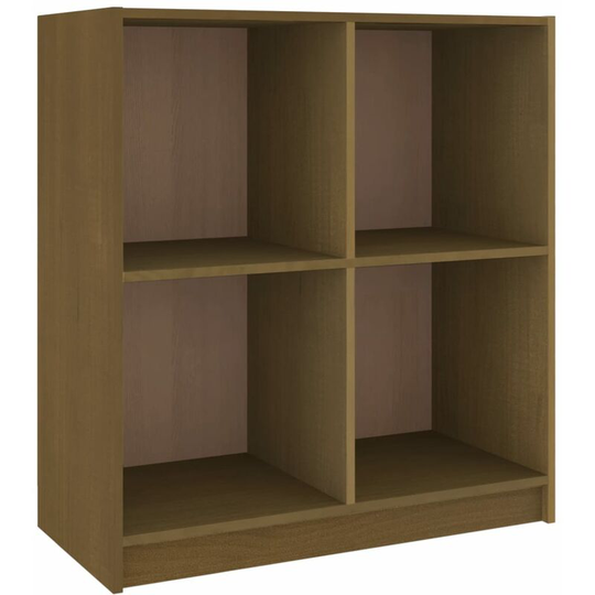 Sideboard Honey Brown 70x33x76 cm Solid Pinewood Vidaxl Brown