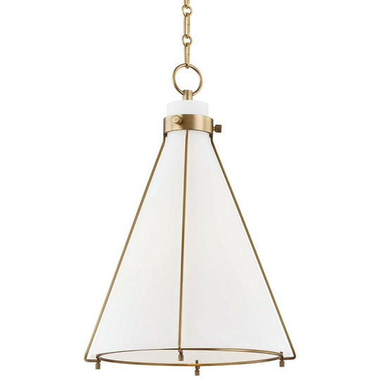Hudson Valley Lighting - Eldridge 1 Light a Pendant Brass, Glass