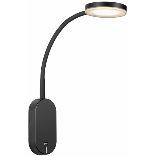 Nordlux Mason led Dimmable Reading Light Black, 3000K
