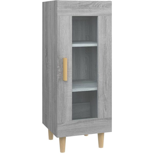 Sideboard Grey Sonoma 34.5x34x90 cm Engineered Wood Vidaxl Grey