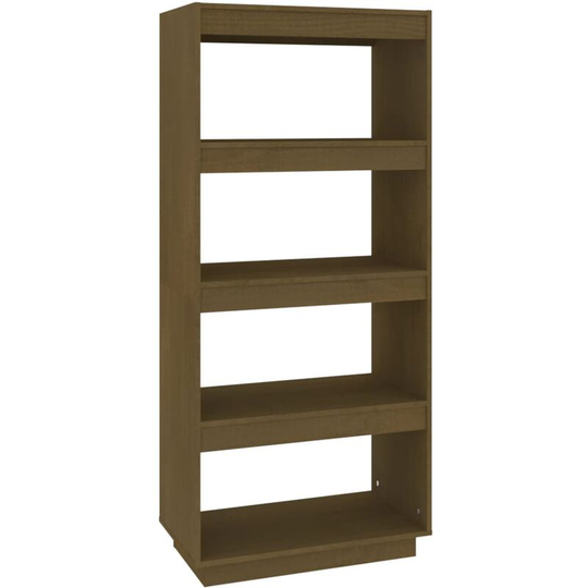 Vidaxl - Book Cabinet/Room Divider Honey Brown 60x35x135 cm Solid Pinewood Brown