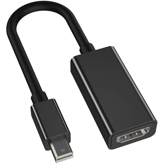 Mini Dp To Hdmi Adapter Converter Compatible With Macbook Air/pro, Microsoft Surface Pro 3/4, Mac Mini, Monitor, Projector Etc