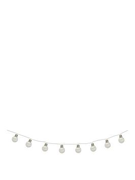 Gardenwize Solar Iridescent Bulb String Lights