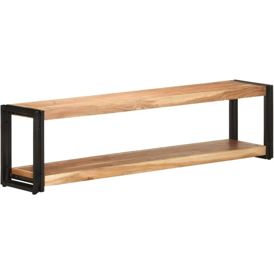 TV Cabinet 150x30x40 cm Solid Acacia Wood vidaXL - Brown