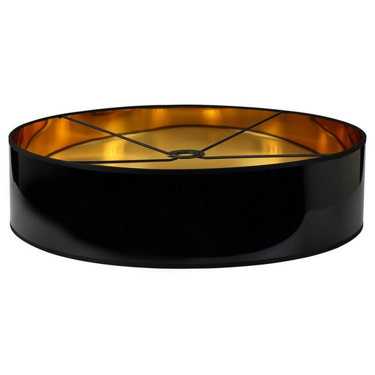 Luminosa Lighting - Round, 600 x 150mm Shade, Gold, Black