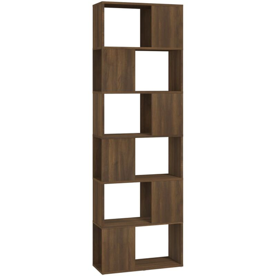 Vidaxl - Book Cabinet/Room Divider Brown Oak 60x24x186 cm Brown