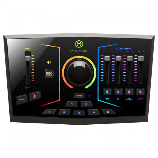 M-GAME RGB Dual USB Streaming Gaming Interface
