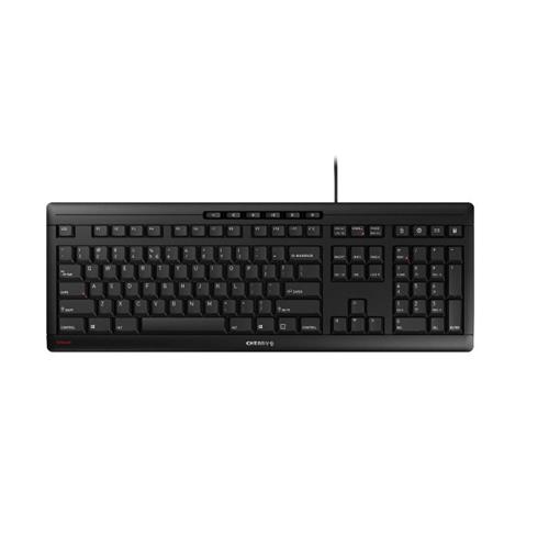 CHERRY STREAM keyboard USB QWERTY Nordic Black