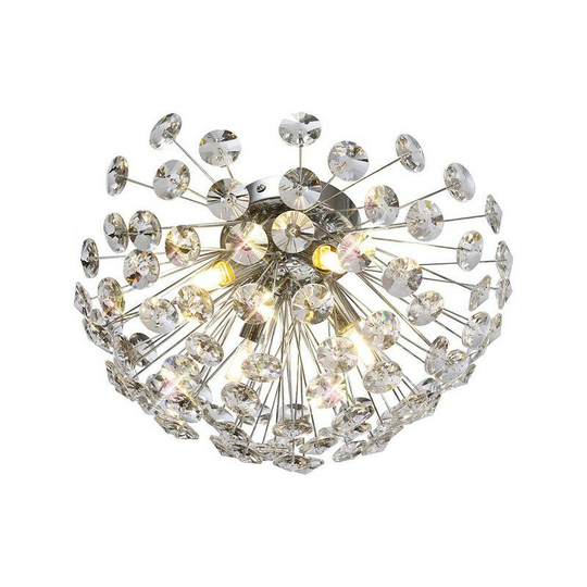 Luminosa Salisbury Wall Lamp, Ceiling Lamp 4 Light G9 Polished Chrome, Crystal