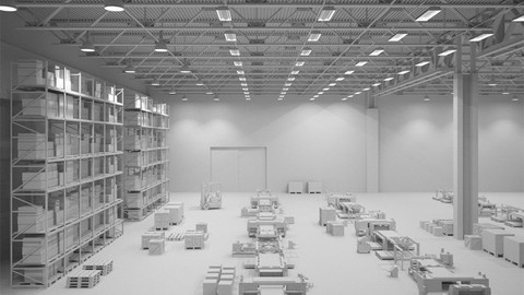 Warehouse Lighting Design using Dialux evo