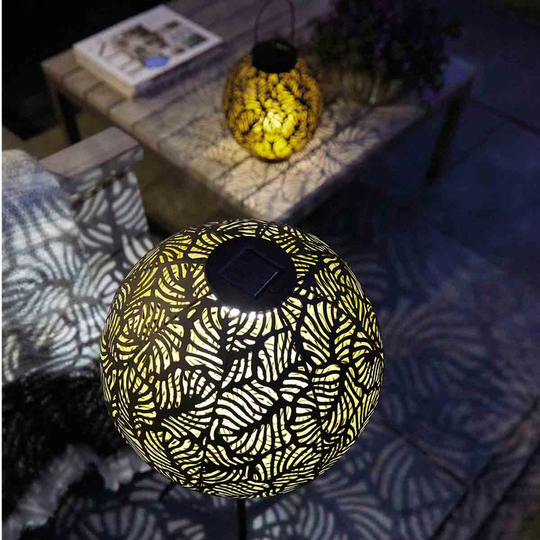 Luxform Solar Samba Tripod Led Light Black/Copper 26151