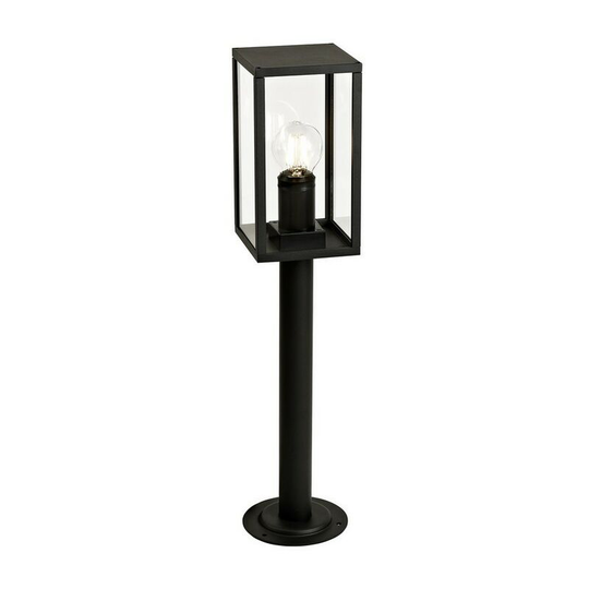 Luminosa Lighting - Short Post, 1 x E27, IP54, Graphite Black