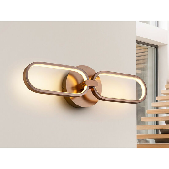 Schuller Lighting Uk - Schuller Colette - Integrated led Wall Light, Rose Gold
